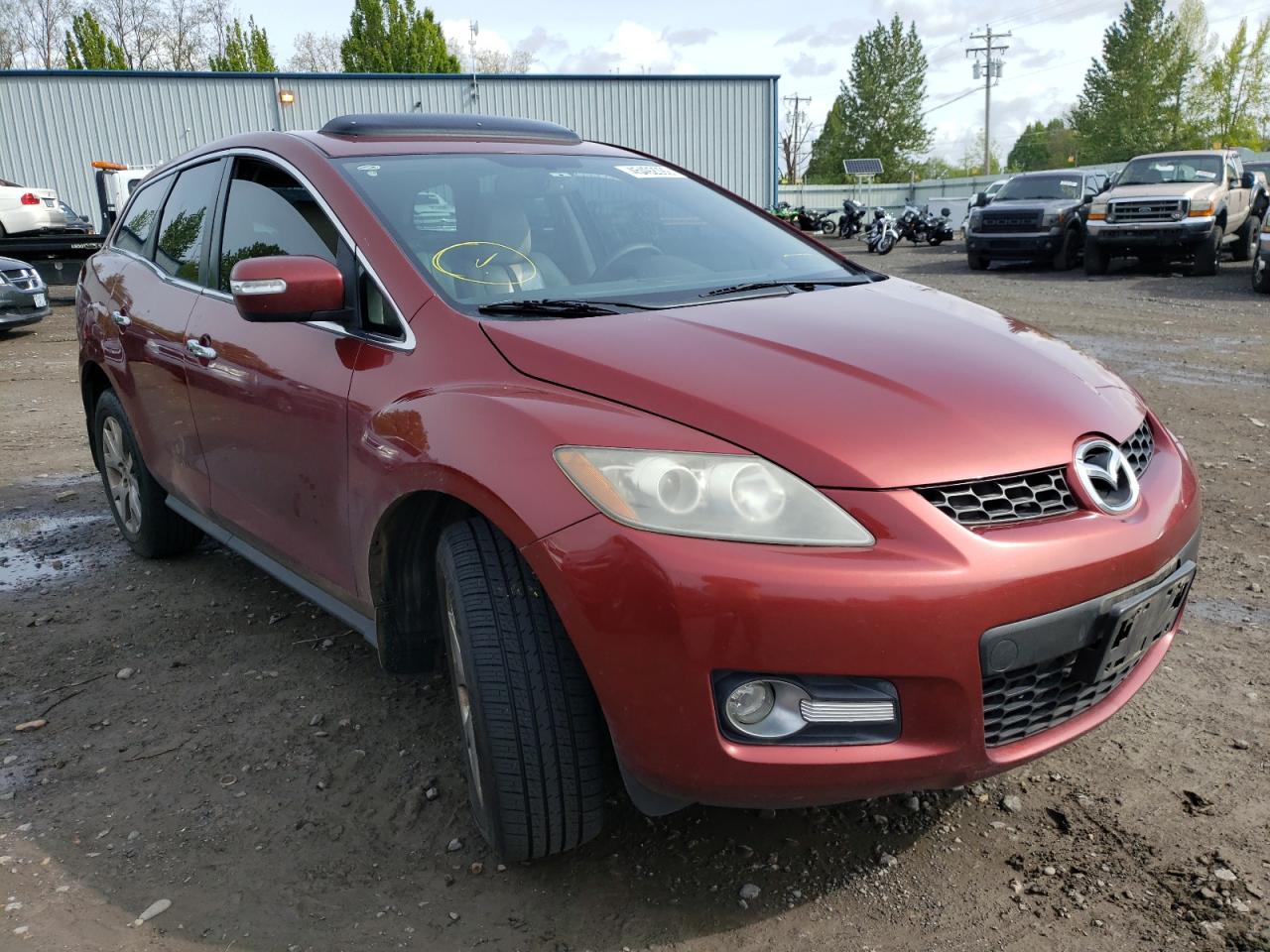 MAZDA CX-7 2009 with VIN JM3ER29L490224350 - Photo from auction
