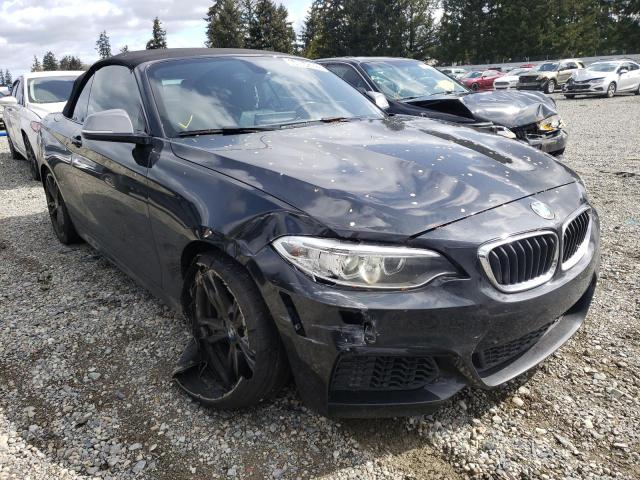 BMW M235I 2015 with VIN WBA1M1C57FV393610 - Photo from auction