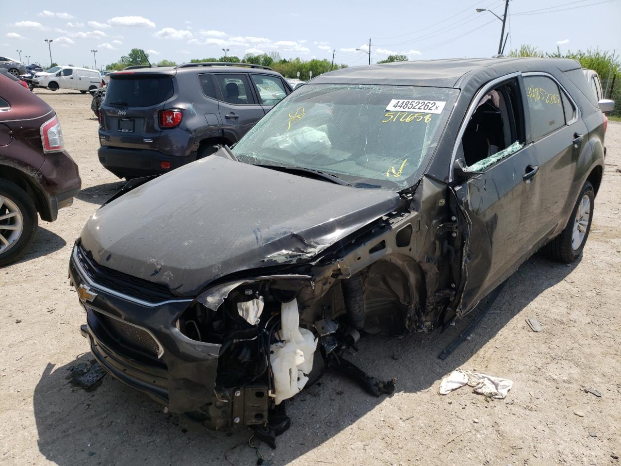Photo 2 from auction – 2017 CHEVROLET EQUINOX LS with VIN 2GNALBEK4H1512658