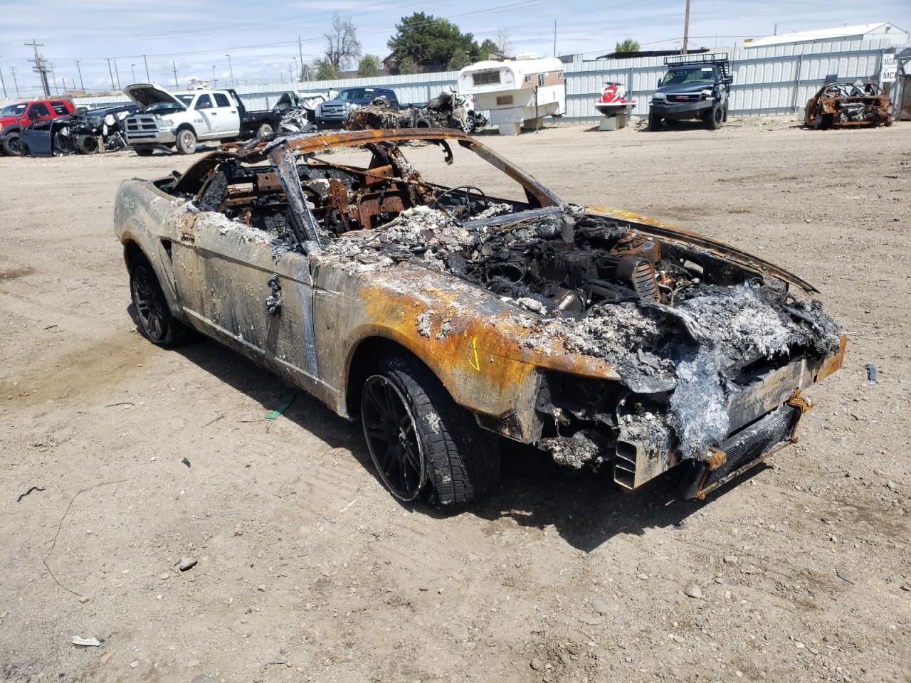 FORD MUSTANG CO 2003 with VIN 1FAFP49Y33F442932 - Photo from auction