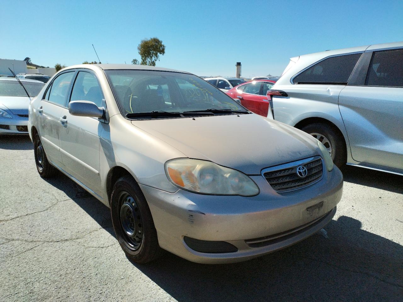 TOYOTA COROLLA CE 2006 with VIN 1NXBR32E96Z604233 - Photo from auction