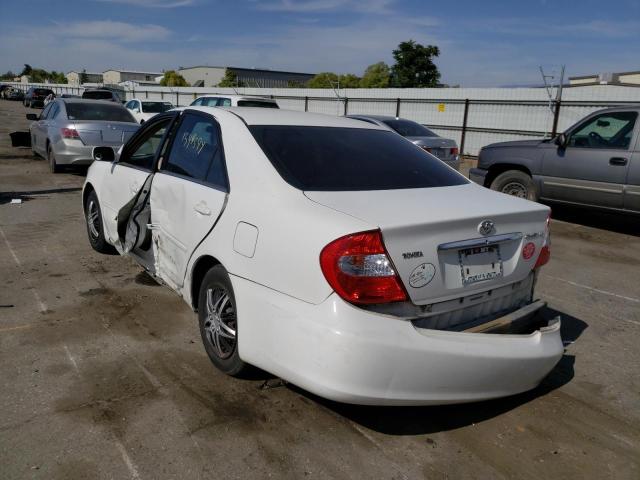 Photo 9 from auction – 2002 TOYOTA CAMRY LE with VIN 4T1BE32K12U008982