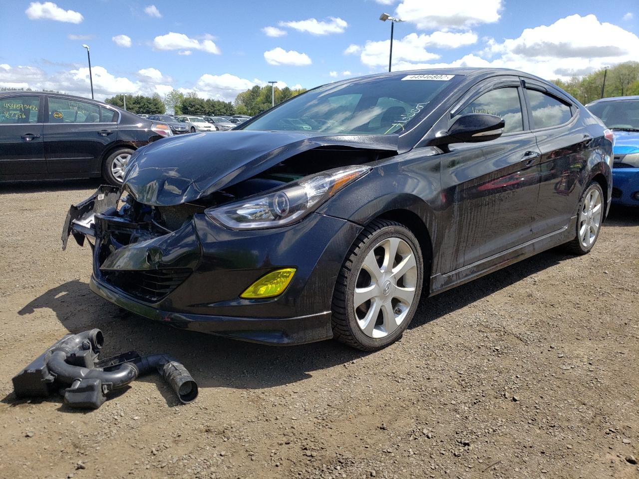 Photo 2 from auction – 2012 HYUNDAI ELANTRA GL with VIN 5NPDH4AE7CH130862