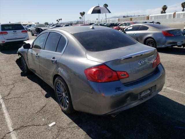 Photo 3 from auction – 2011 INFINITI G25 BASE with VIN JN1DV6AP1BM604303