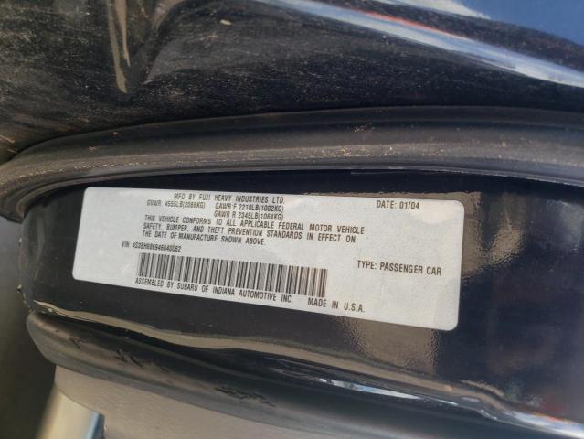 Photo 10 from auction – 2004 SUBARU OUTBACK with VIN 4S3BH686946640062