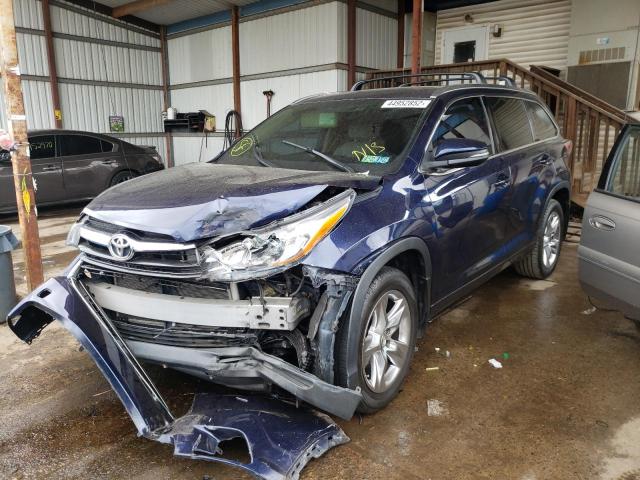 Photo 2 from auction – 2014 TOYOTA HIGHLANDER with VIN 5TDDKRFH3ES062316