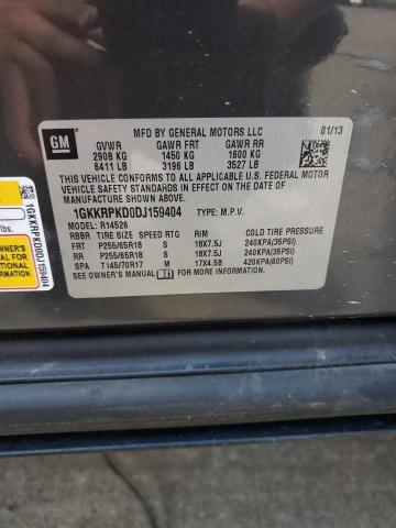 Photo 10 from auction – 2013 GMC ACADIA SLE with VIN 1GKKRPKD0DJ159404