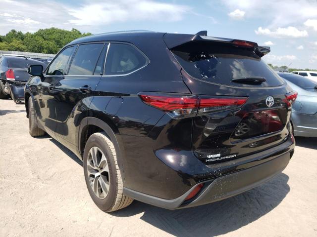 Photo 3 from auction – 2021 TOYOTA HIGHLANDER with VIN 5TDGZRAH7MS043248