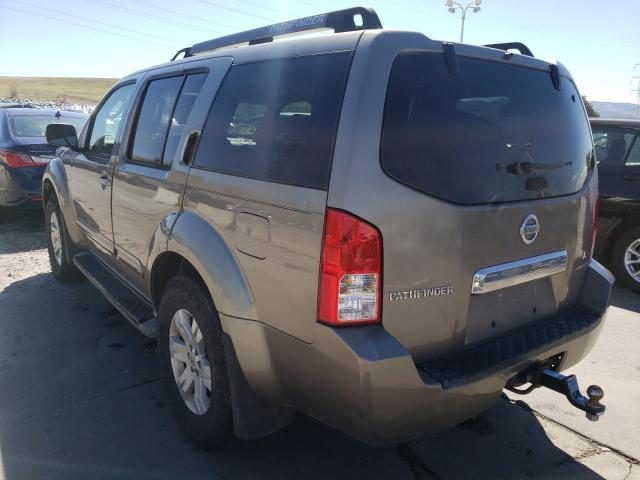 Photo 3 from auction – 2005 NISSAN PATHFINDER with VIN 5N1AR18U95C782176