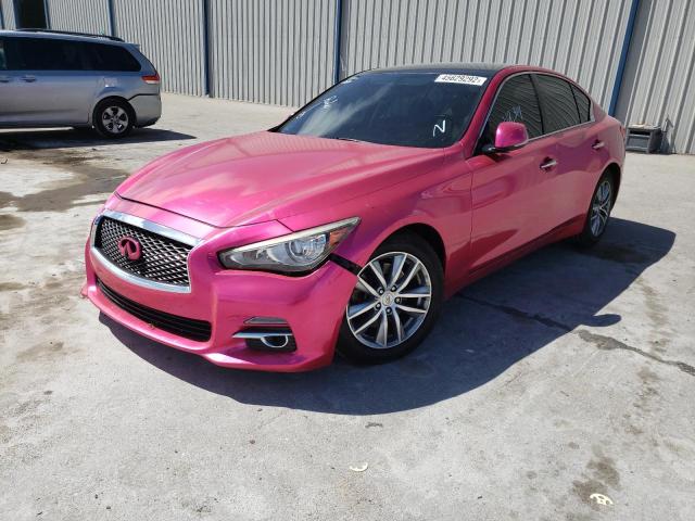 Photo 2 from auction – 2015 INFINITI Q50 BASE with VIN JN1BV7AP7FM335047