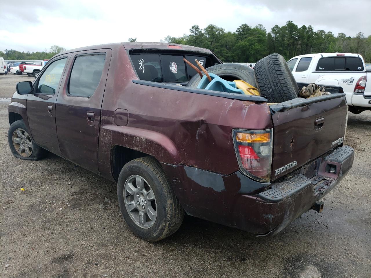 Photo 9 from auction – 2008 HONDA RIDGELINE with VIN 2HJYK16388H504903