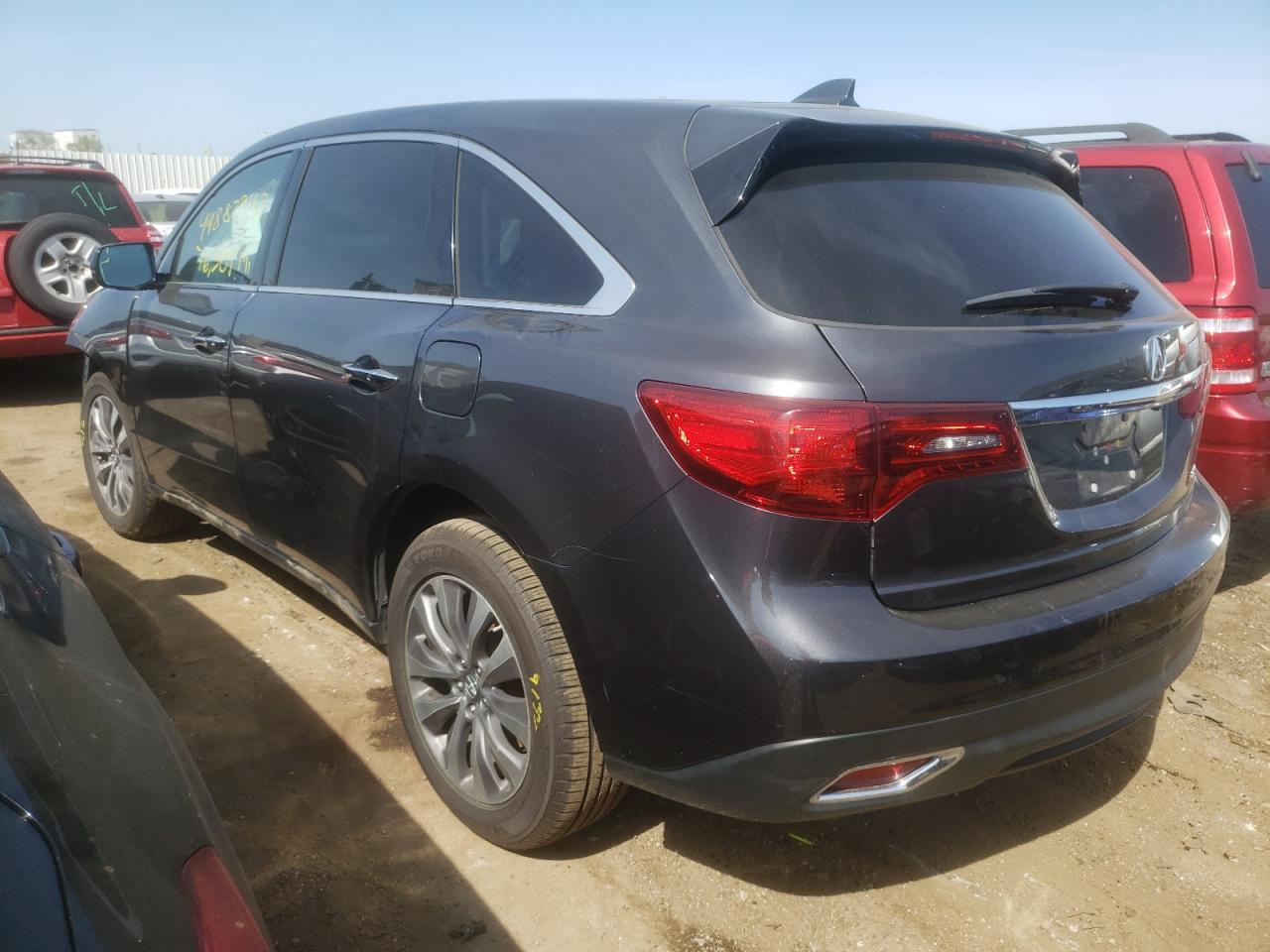 Photo 3 from auction – 2015 ACURA MDX TECHNO with VIN 5FRYD4H69FB013152