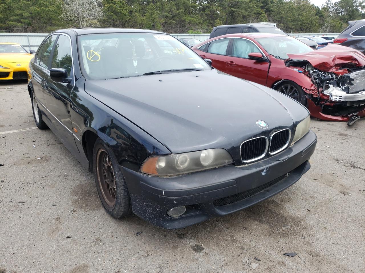 BMW 528 I AUTO 2000 with VIN WBADM6347YGU13069 - Photo from auction