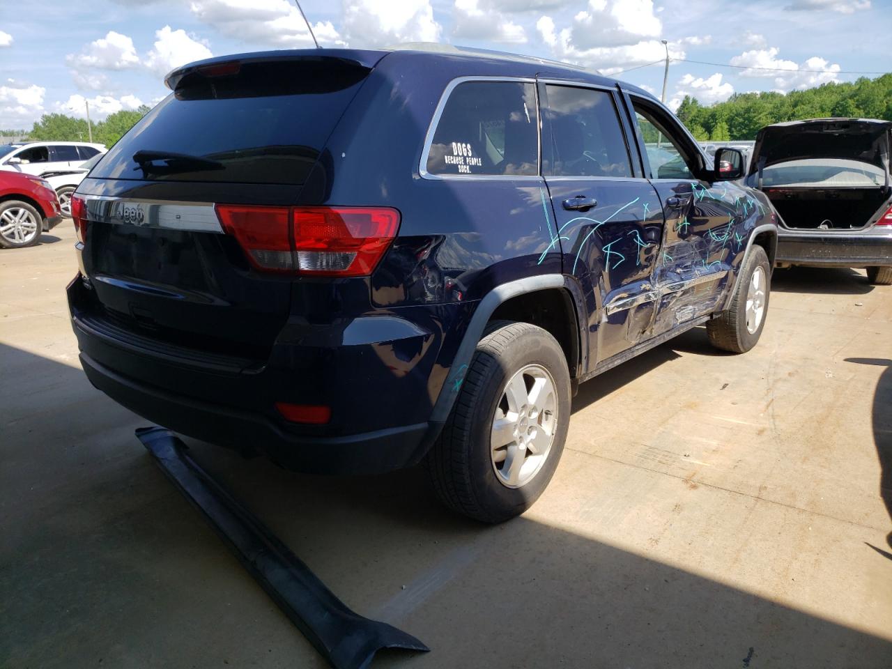 Photo 4 from auction – 2012 JEEP GRAND CHER with VIN 1C4RJFAG3CC161187