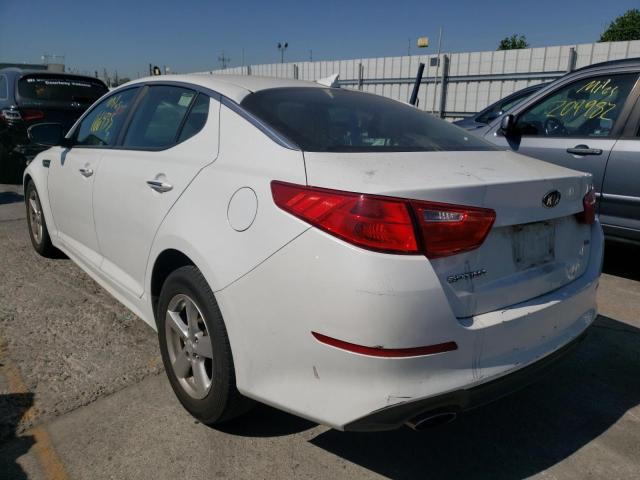 Photo 3 from auction – 2015 KIA OPTIMA LX with VIN 5XXGM4A74FG480671