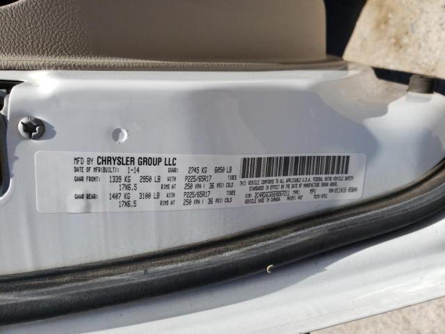 Photo 10 from auction – 2014 DODGE GRAND CARA with VIN 2C4RDGCG5ER267211
