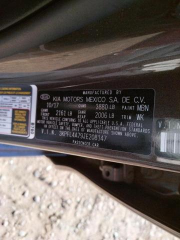 Photo 10 from auction – 2018 KIA FORTE LX with VIN 3KPFL4A79JE208147