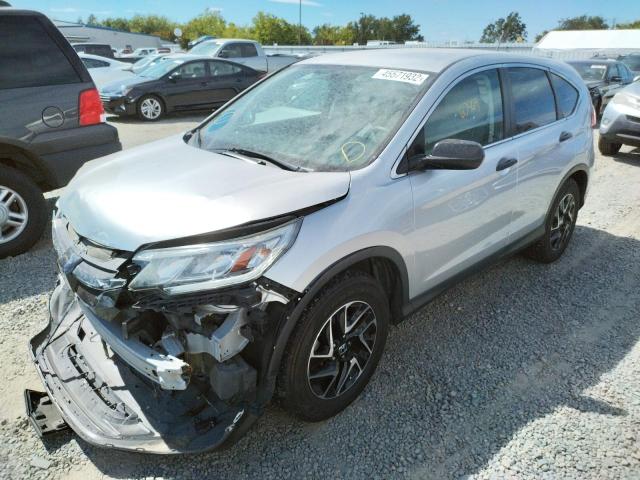Photo 2 from auction – 2016 HONDA CR-V SE with VIN 5J6RM3H43GL027538