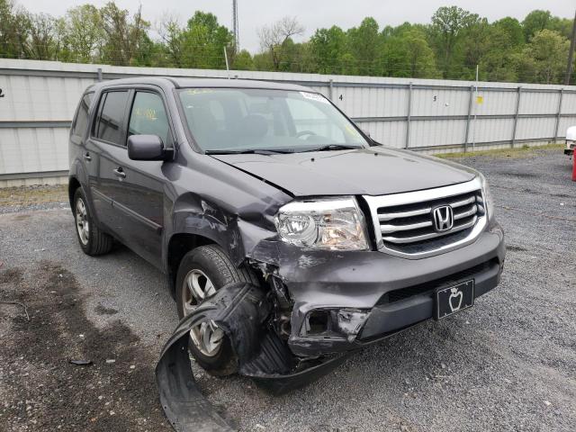 HONDA PILOT EXL 2015 with VIN 5FNYF4H59FB075900 - Photo from auction