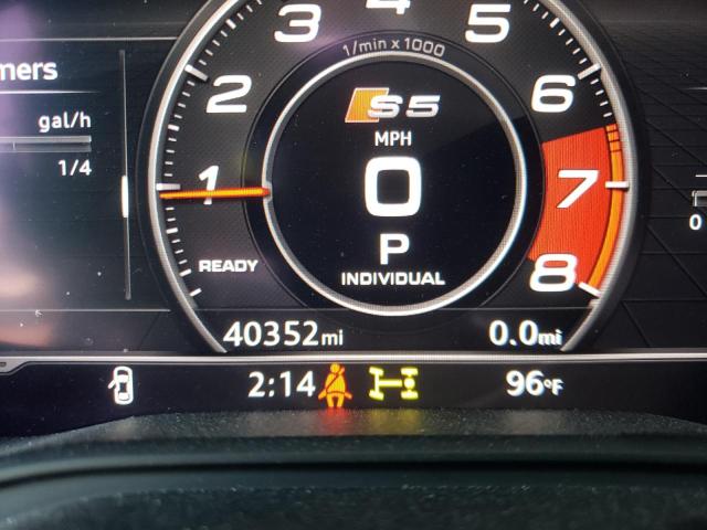 Photo 8 from auction – 2018 AUDI S5 PREMIUM with VIN WAUB4CF5XJA041262