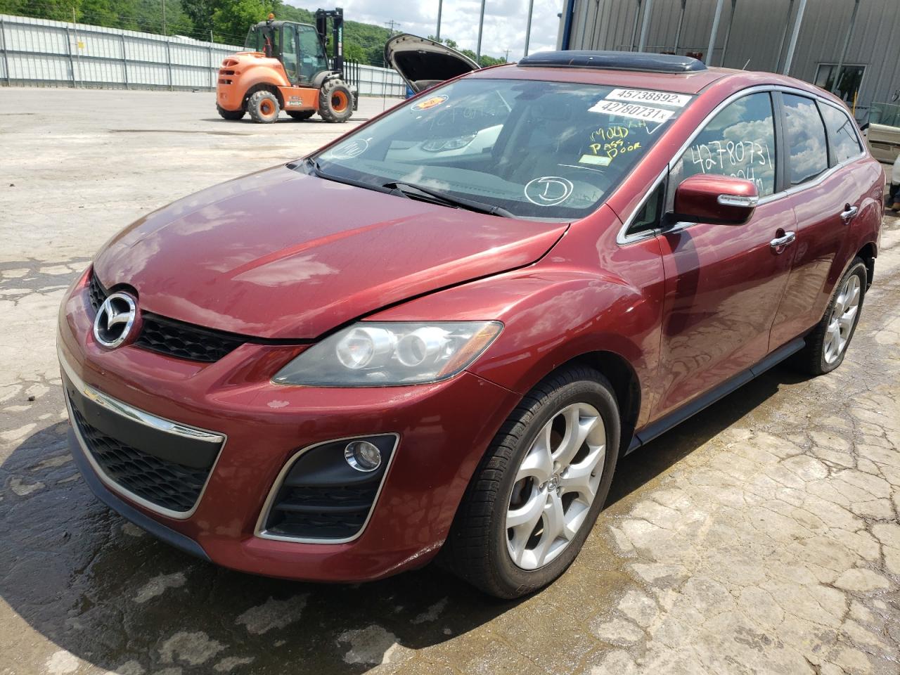 Photo 2 from auction – 2010 MAZDA CX-7 with VIN JM3ER4W36A0310151