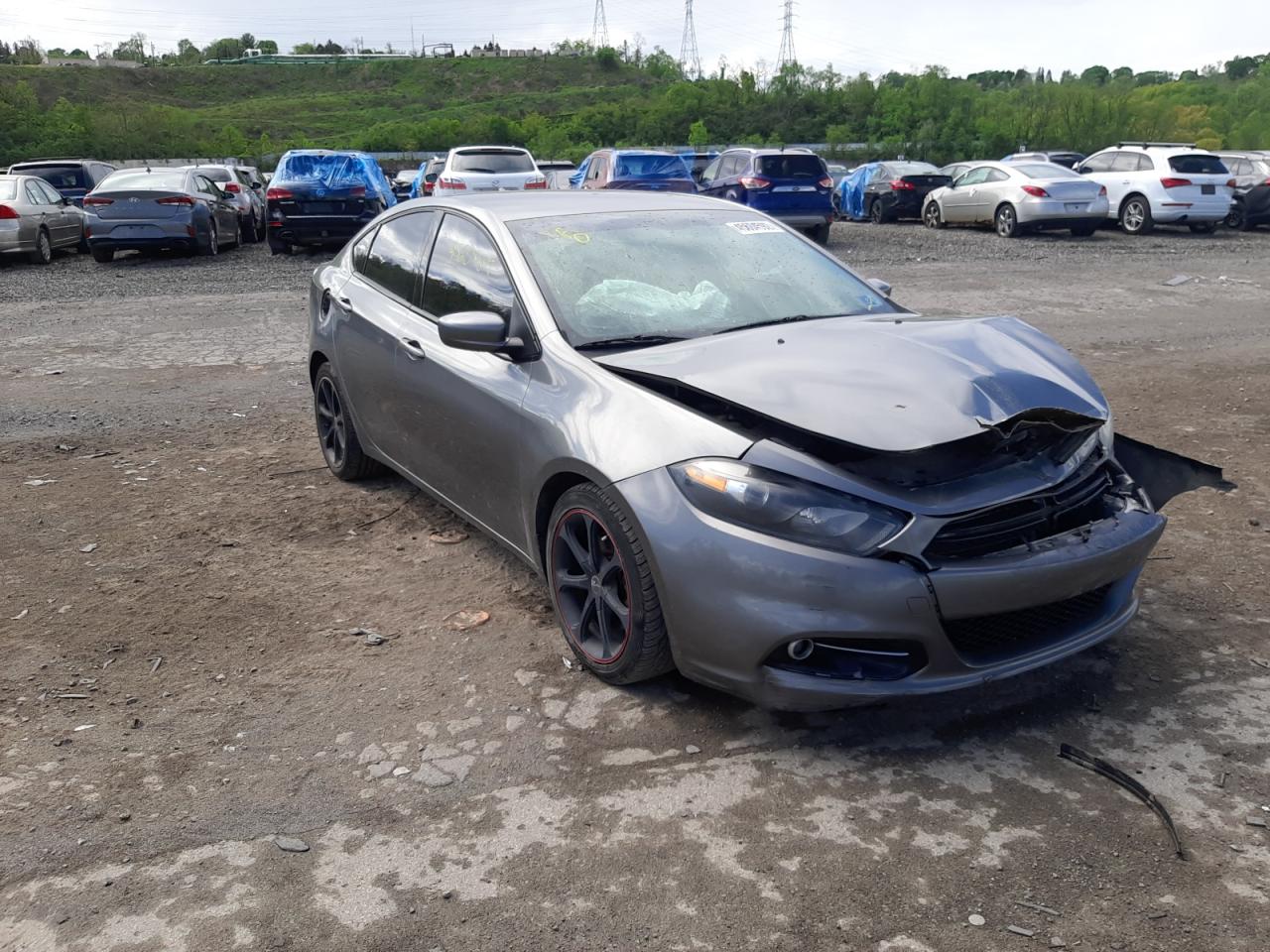 DODGE DART SXT 2013 with VIN 1C3CDFBA2DD343146 - Photo from auction