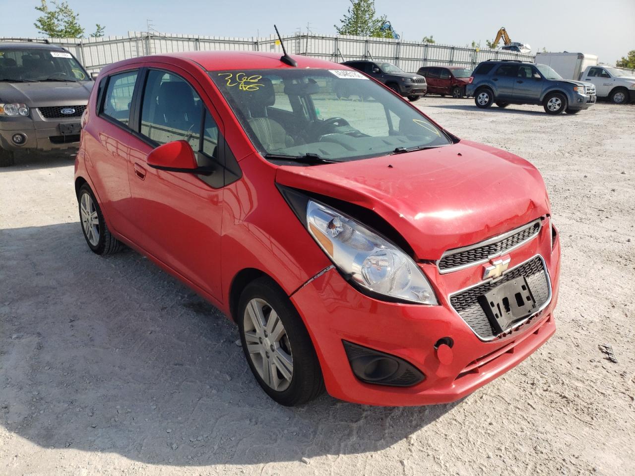 Photo 11 from auction – 2014 CHEVROLET SPARK 1LT with VIN KL8CD6S90EC565413