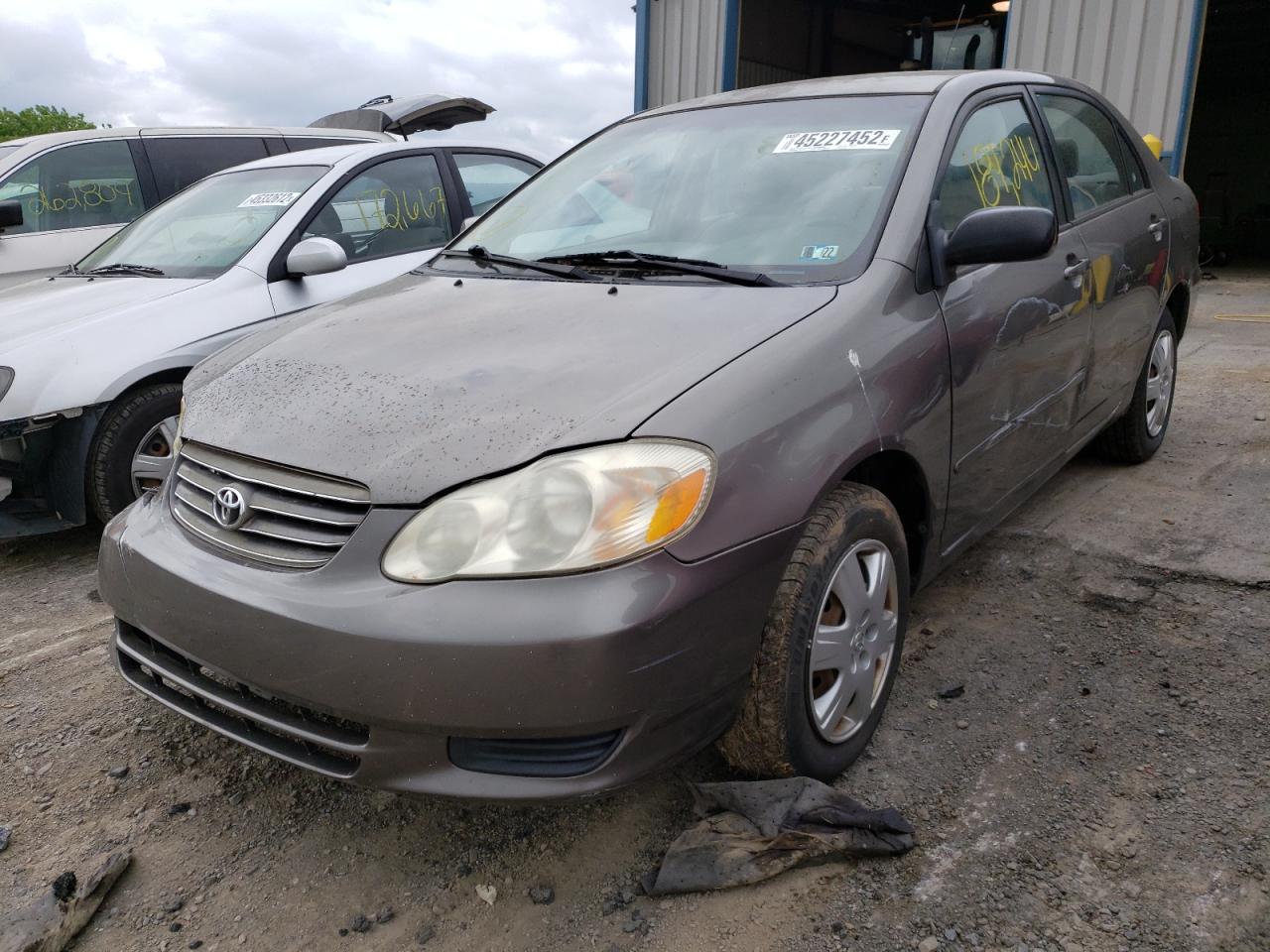 Photo 2 from auction – 2004 TOYOTA COROLLA CE with VIN 2T1BR32E84C245973