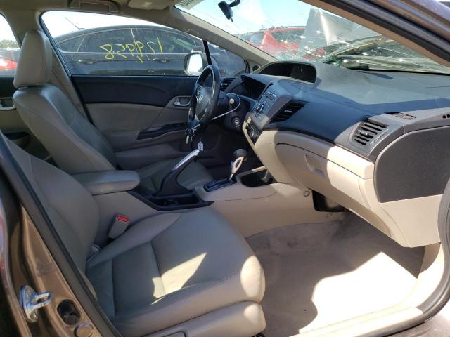Photo 5 from auction – 2012 HONDA CIVIC EXL with VIN 19XFB2F95CE310050
