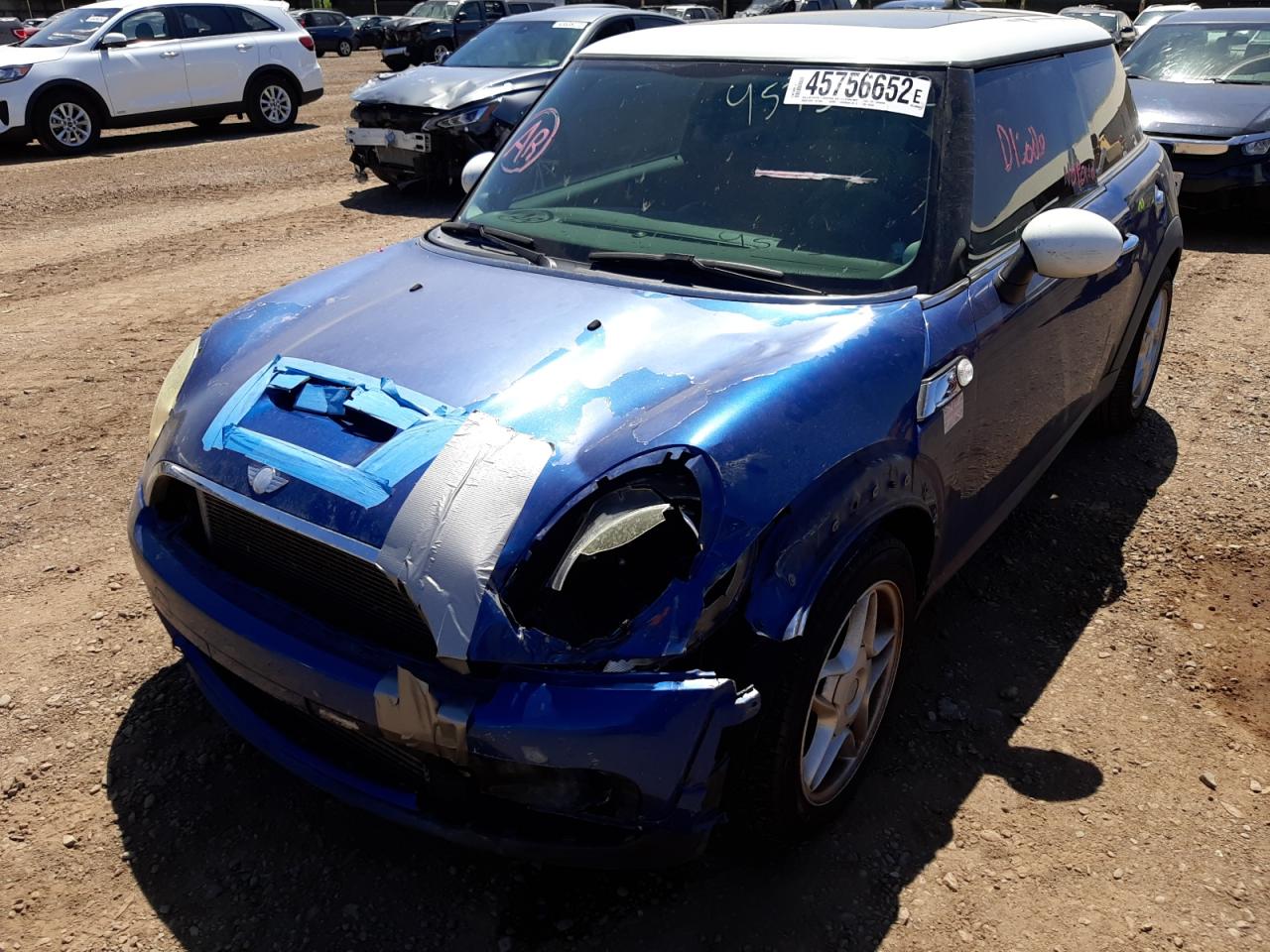 Photo 9 from auction – 2007 MINI COOPER S with VIN WMWMF73507TL89289