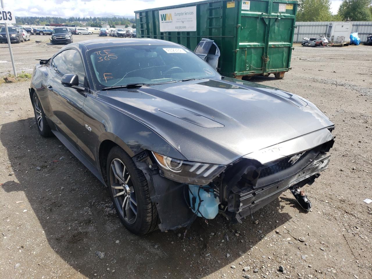 Photo 1 from auction – 2016 FORD MUSTANG GT with VIN 1FA6P8CF9G5332705