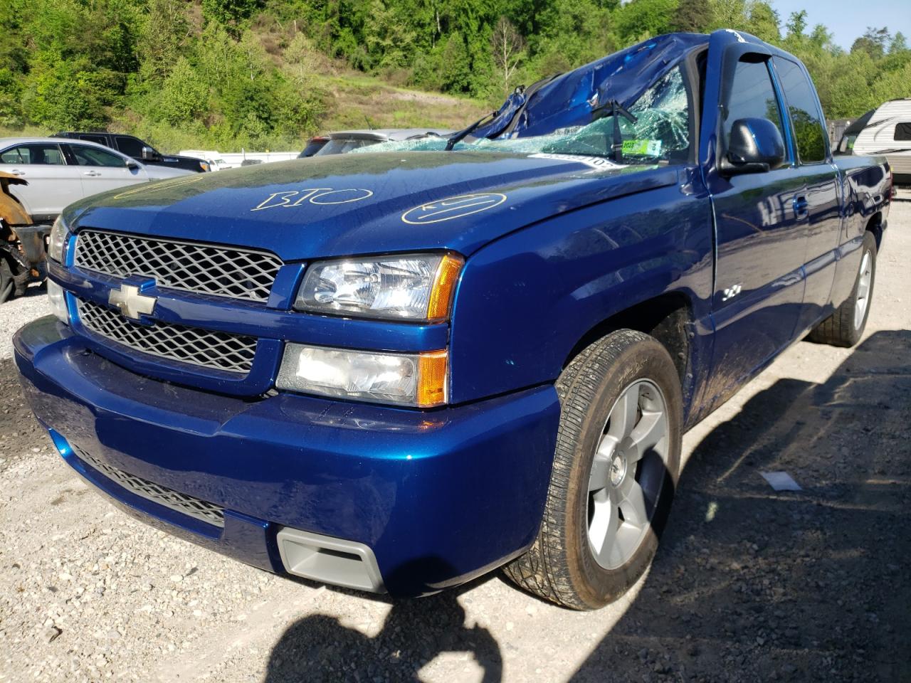 Photo 2 from auction – 2003 CHEVROLET SILVERADO with VIN 2GCEK19N331306400