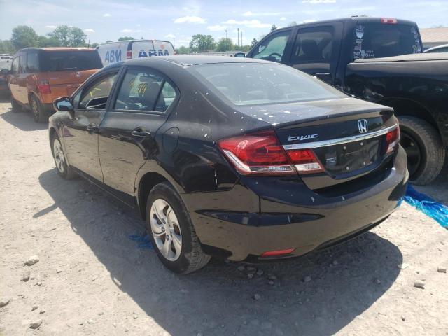 Photo 3 from auction – 2014 HONDA CIVIC LX with VIN 19XFB2F56EE009772