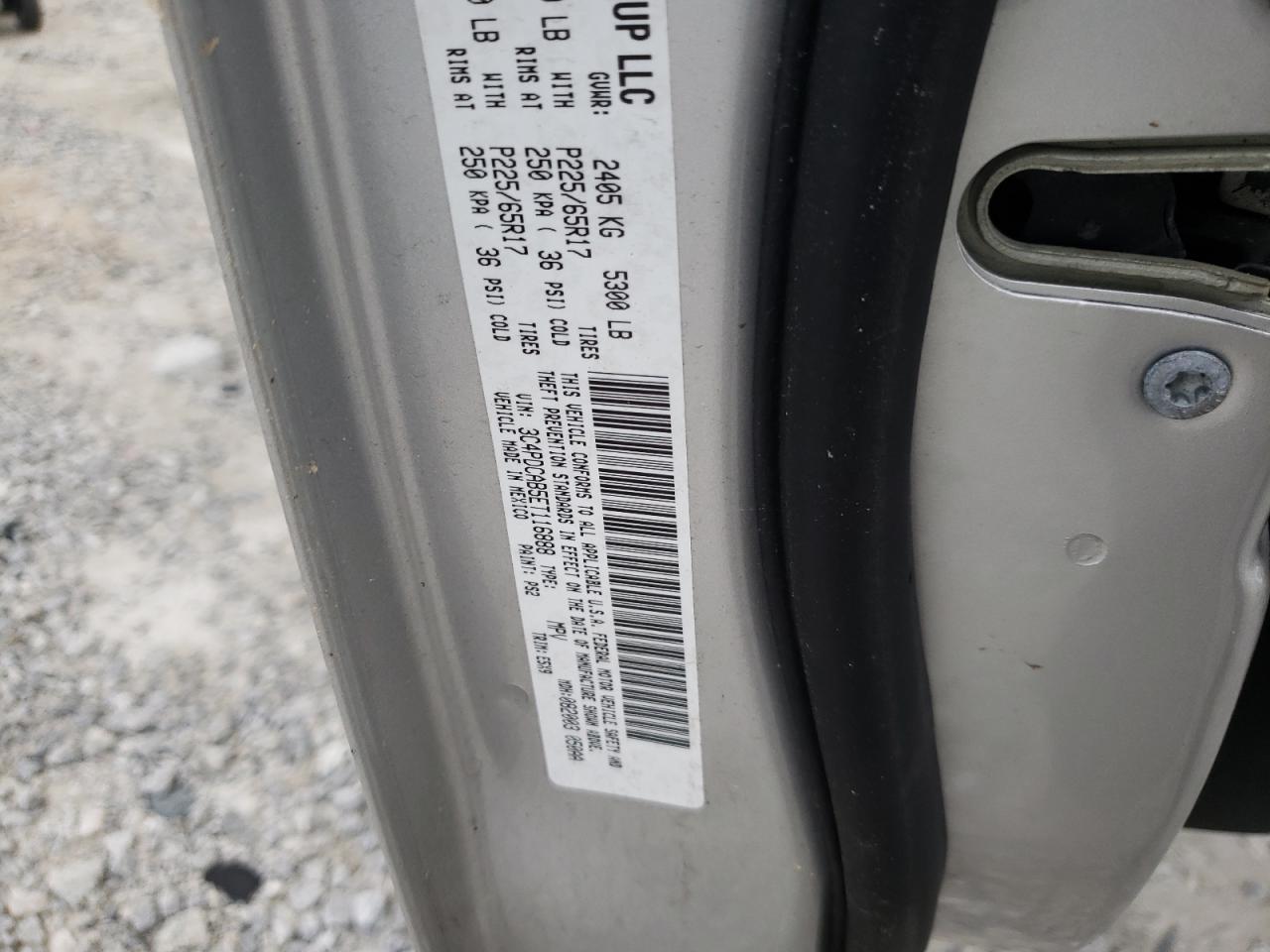 Photo 10 from auction – 2014 DODGE JOURNEY SE with VIN 3C4PDCAB5ET116888