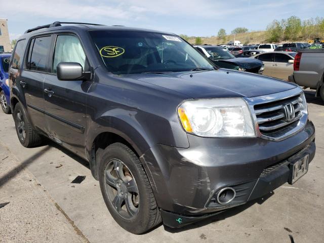 HONDA PILOT EXL 2013 with VIN 5FNYF4H63DB011230 - Photo from auction