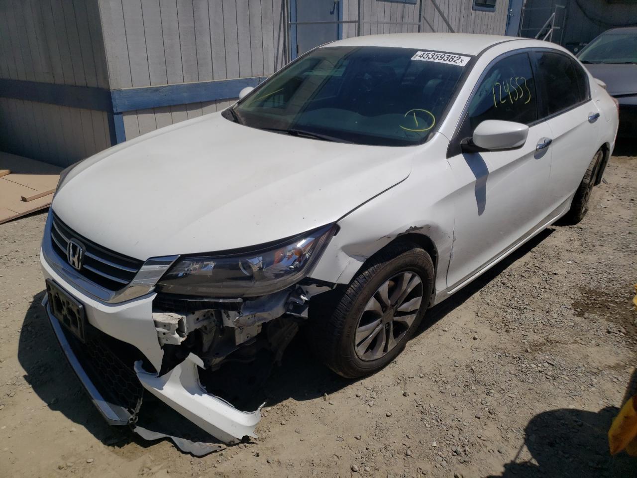 Photo 2 from auction – 2015 HONDA ACCORD LX with VIN 1HGCR2F33FA243998