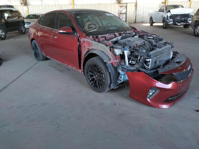 KIA OPTIMA LX 2018 with VIN 5XXGT4L39JG226170 - Photo from auction