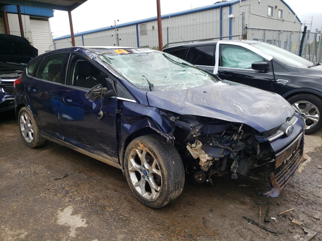 FORD FOCUS SEL 2012 with VIN 1FAHP3M24CL109307 - Photo from auction