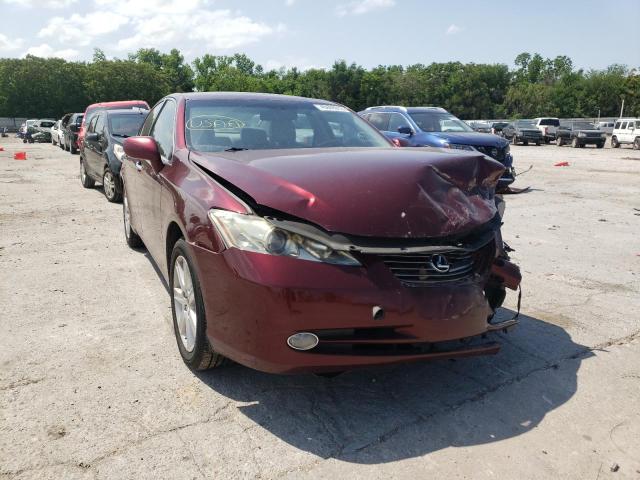 LEXUS ES 350 2008 with VIN JTHBJ46G482154985 - Photo from auction