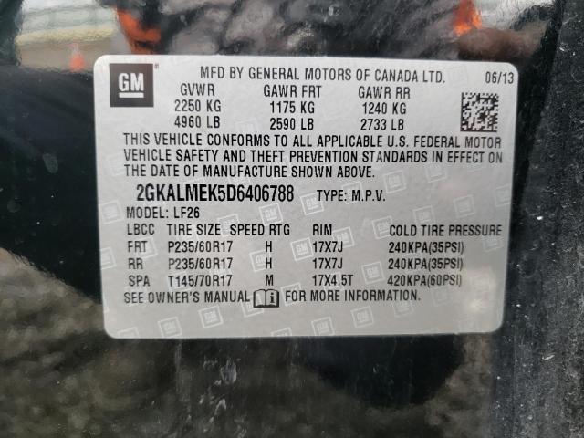Zdjęcie 10 z aukcji – 2013 GMC TERRAIN SL z VIN 2GKALMEK5D6406788