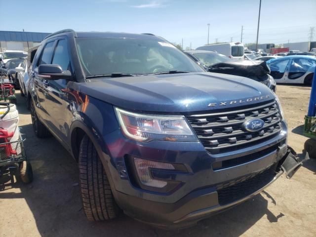 FORD EXPLORER X 2017 with VIN 1FM5K7D88HGE21732 - Photo from auction