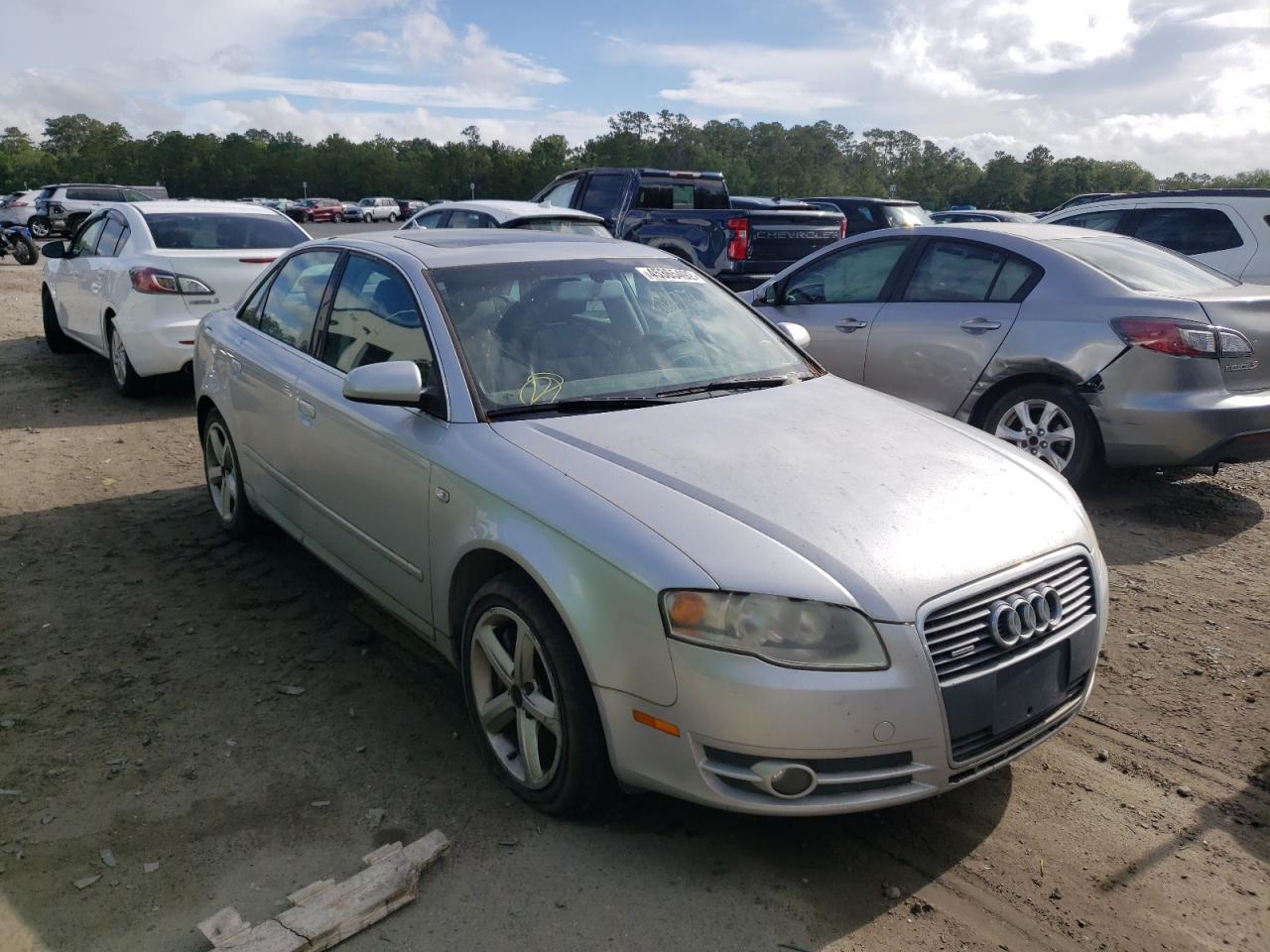AUDI A4 3.2 QUA 2007 with VIN WAUDH78E67A132815 - Photo from auction