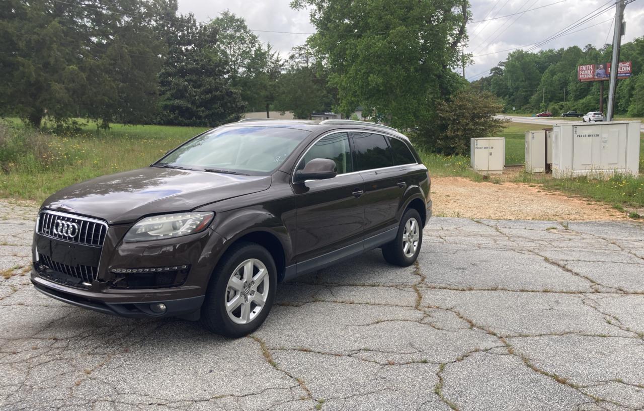 Photo 2 from auction – 2014 AUDI Q7 PREMIUM with VIN WA1CGAFE4ED007836