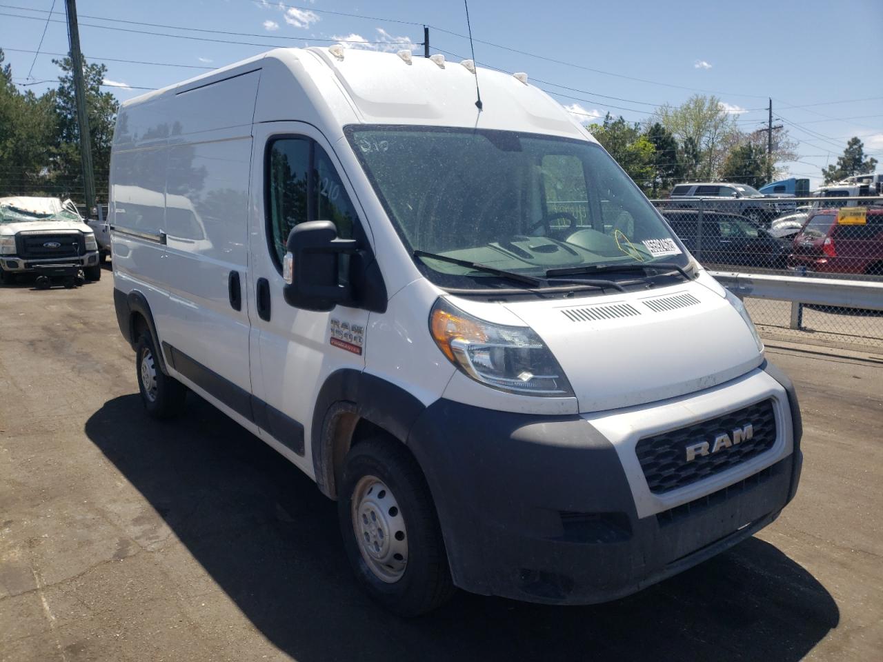 RAM PROMASTER 2020 with VIN 3C6TRVBG2LE103420 - Photo from auction