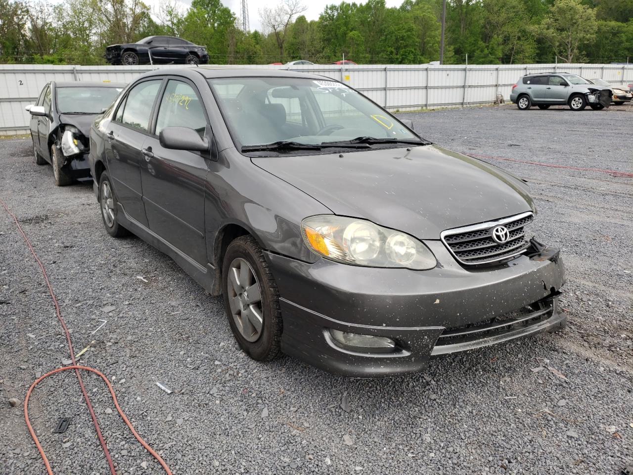 TOYOTA COROLLA CE 2006 with VIN 2T1BR32E96C711221 - Photo from auction
