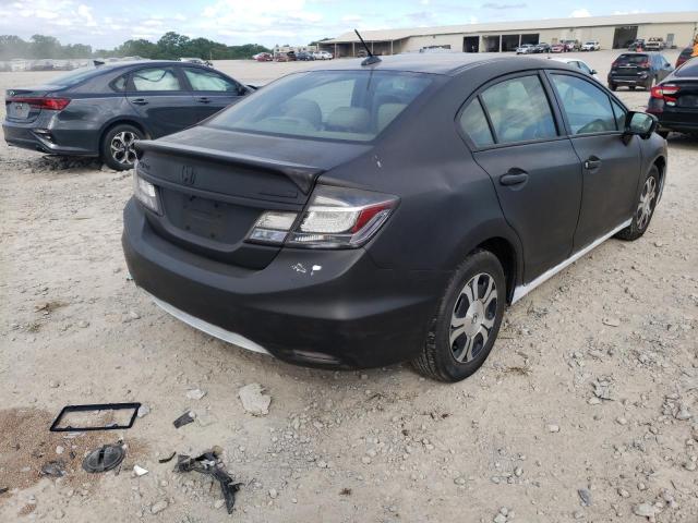Photo 4 from auction – 2014 HONDA CIVIC HYBR with VIN 19XFB4F24EE001820