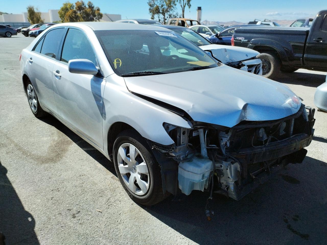 TOYOTA CAMRY CE 2007 with VIN 4T1BE46K47U093680 - Photo from auction