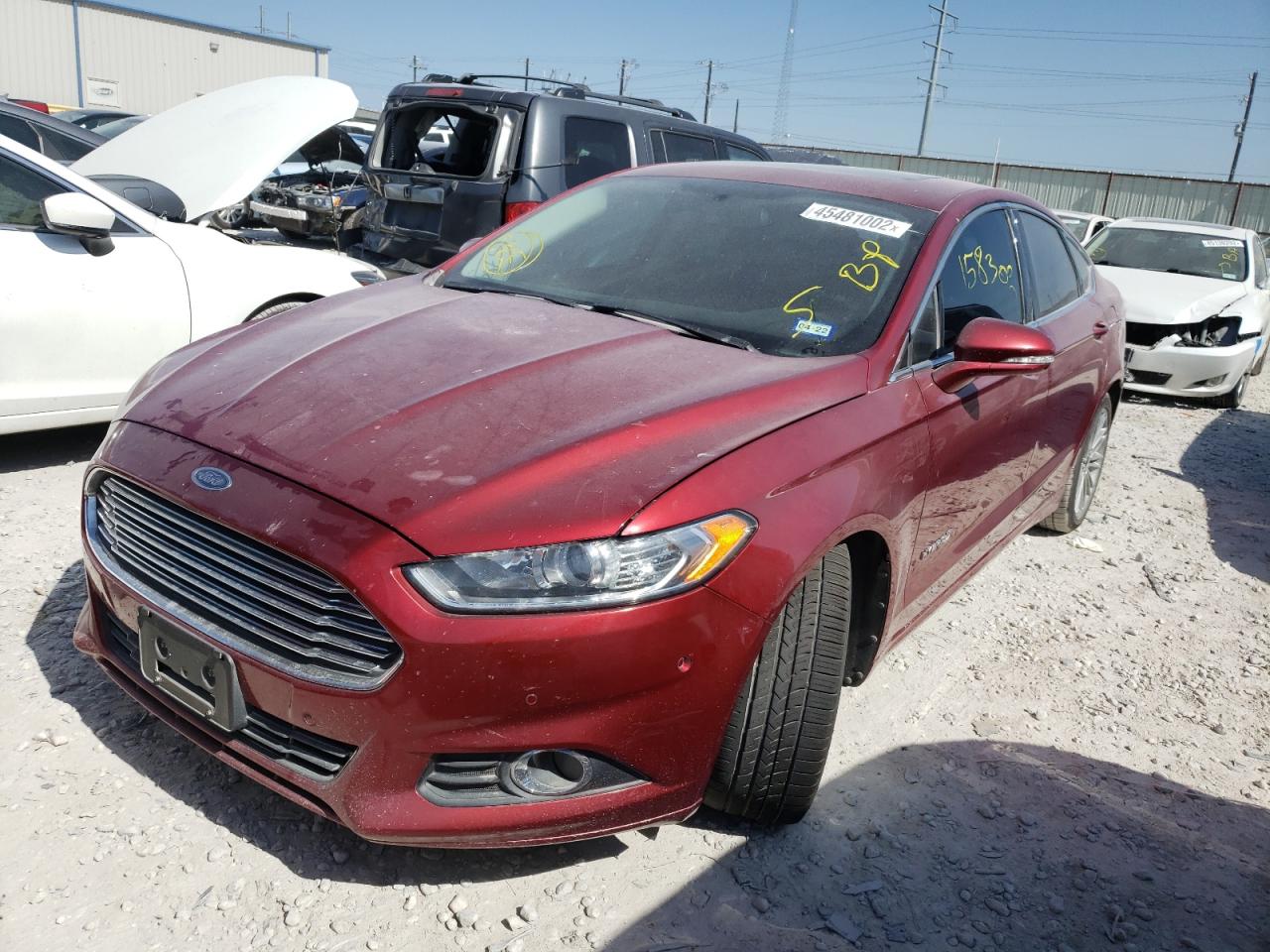 Photo 2 from auction – 2013 FORD FUSION SE with VIN 3FA6P0LU1DR169251