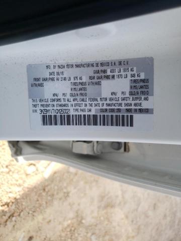 Photo 10 from auction – 2016 MAZDA 3 TOURING with VIN 3MZBM1V7XGM250021