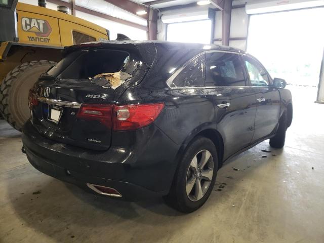 Photo 4 from auction – 2014 ACURA MDX with VIN 5FRYD4H27EB018233